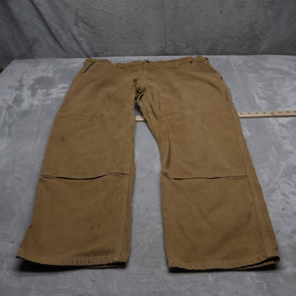 Patagonia Pants Mens 42x30 Brown Iron Forge Double Knee Duck Canvas Utility